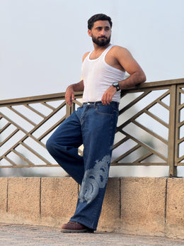 Dragon Baggy Denim Pant