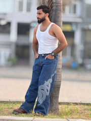Dragon Baggy Denim Pant