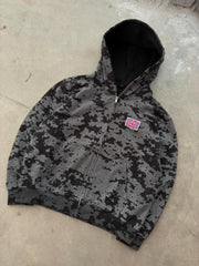 Pixel Camo Hoodie – Thermal Lined - Entreedom Apparels