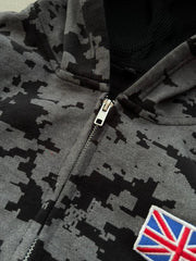 Pixel Camo Hoodie – Thermal Lined - Entreedom Apparels